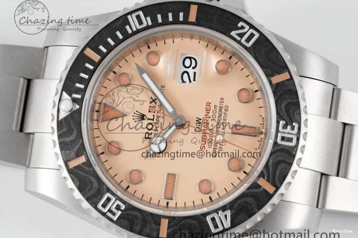 MiroTime 0125 Submariner DIW Sandblasted VSF 1:1 Best Edition Brown Dial on SS Bracelet VS Unisex 2059